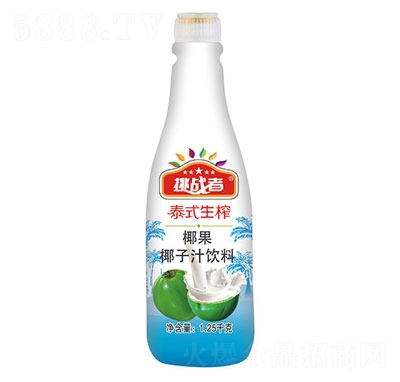 挑戰(zhàn)者泰式生榨椰汁飲料植物蛋白飲料