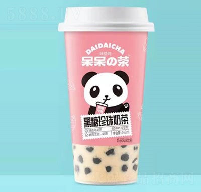 呆呆の茶黑糖珍珠奶茶