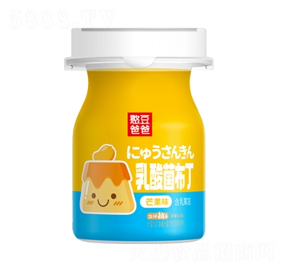 憨豆爸爸乳酸菌布丁芒果味含乳果凍散稱計量
