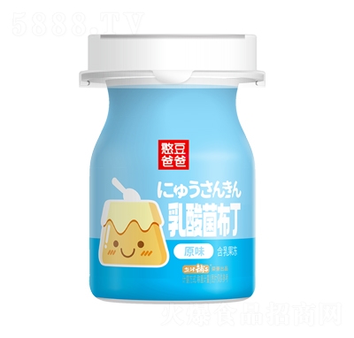憨豆爸爸乳酸菌布丁原味含乳果凍散稱計量