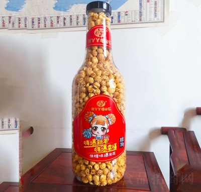 胖丫丫焦糖味爆米花780g零食推薦休閑食品