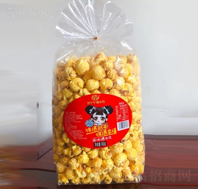 胖丫丫原味爆米花468g袋裝零食推薦休閑食品