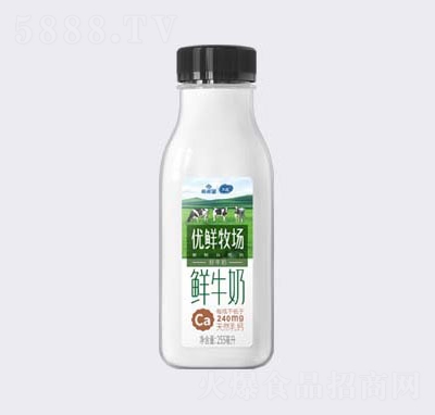 新希望天香優(yōu)鮮牧場鮮牛奶純牛奶招商