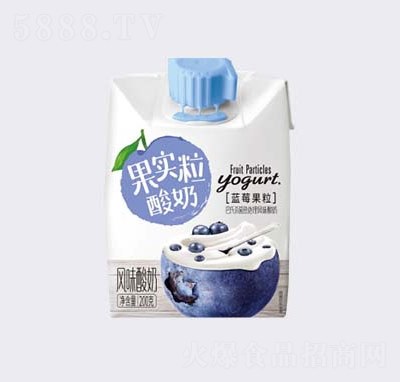 新希望天香果實(shí)粒酸奶藍(lán)莓酸奶發(fā)酵酸奶招商