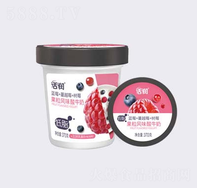 新希望天香活潤果粒低脂酸牛奶