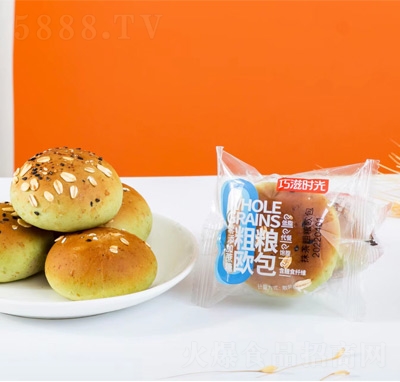 巧滋時光清真面包招商代理抹茶粗糧歐包黑麥散裝