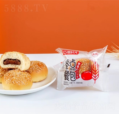 巧滋時光清真面包招商代理棗點餐包散裝