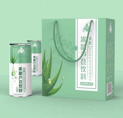 鷹峰冰糖蘆薈飲料夏季果汁招商