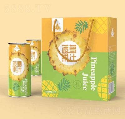 鷹峰菠蘿果汁飲料夏季果汁招商