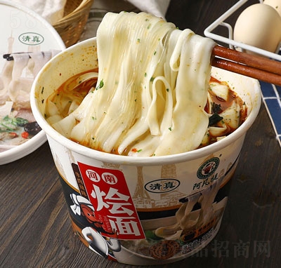 阿凡提河南燴面牛肉辣味方便食品招商
