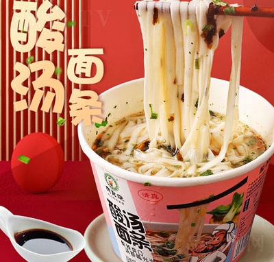 阿凡提酸湯面條方便食品