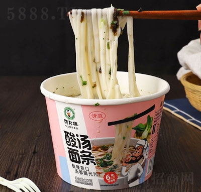 阿凡提酸湯面條方便速食