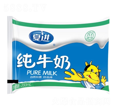 夏進純牛奶200ml