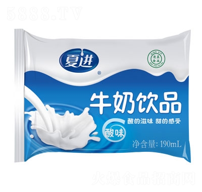夏進牛奶飲品酸味190ml