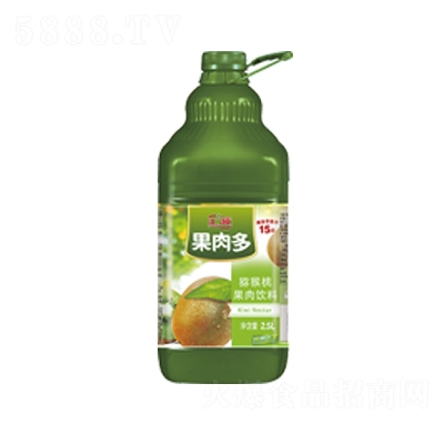 匯源果肉多獼猴桃果肉果汁飲料2.5L夏季飲品招商代理
