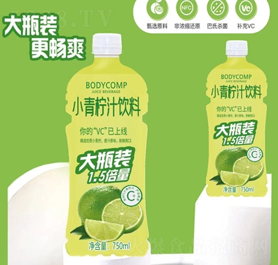 康采小青檸汁飲料750ml