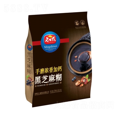 名士威700克手磨濃香芝麻糊沖飲品