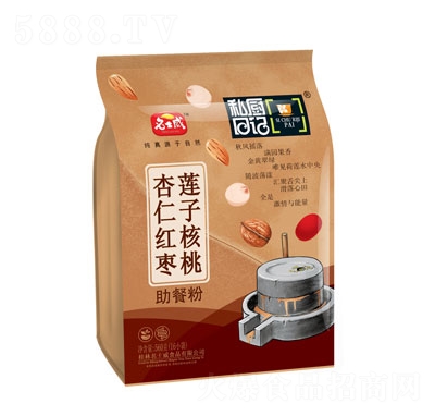 名士威杏仁紅棗蓮子核桃沖飲品