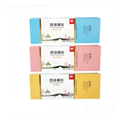 萬事隆西湖藕粉代餐盒裝350g精制桂花蓮子