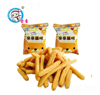 雪童小零食咪咪蝦條膨化食品招商代理商超貨源送女友零食
