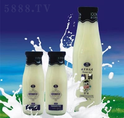 小白蘭情調俄羅斯風味發(fā)酵酸奶飲品1L