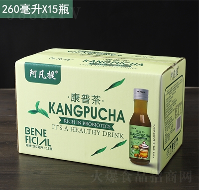阿凡提康普茶飲料260毫升X15瓶夏季飲品招商代理