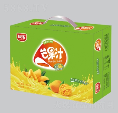友濃果汁飲料芒果汁245ml禮盒裝