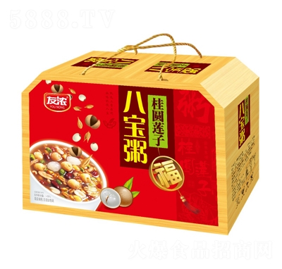 友濃桂圓蓮子八寶粥方便速食粥招商禮盒