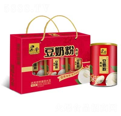 黑牛豆奶粉開(kāi)窗禮盒