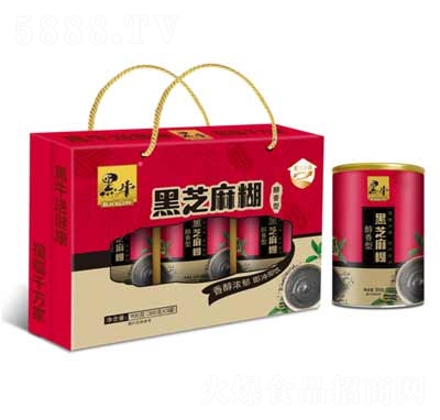 黑牛黑芝麻糊開(kāi)窗禮盒代理
