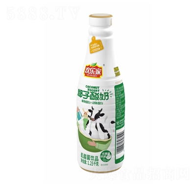 歡樂(lè)家椰子酸奶乳酸菌飲品1.25千克招商代理
