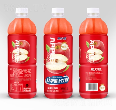 歡小虎紅蘋果汁飲料1.5L