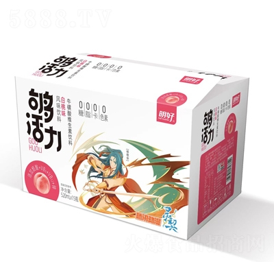明好夠活力牛磺酸維生素飲料白桃味520ml×15瓶