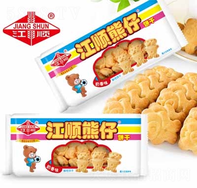 江順熊仔餅干零食代理休閑食品40g