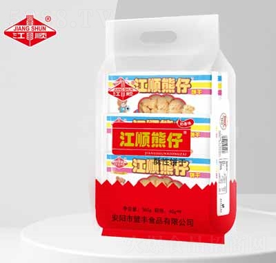 江順熊仔餅干零食代理休閑食品360g