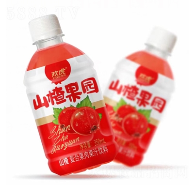 歡虎山楂果園山楂復(fù)合果肉果汁飲料350ml