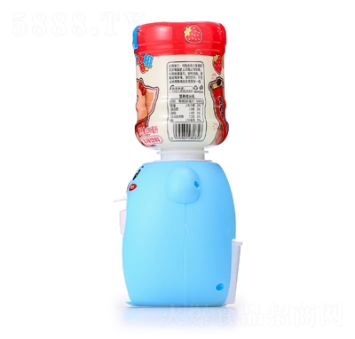 旺仔萌豬飲水機(jī)180毫升乳味飲料藍(lán)色包裝