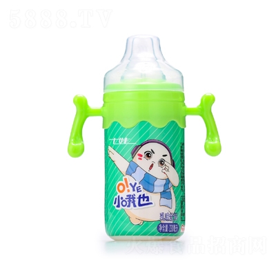 七娃乳味飲料230毫升綠瓶裝