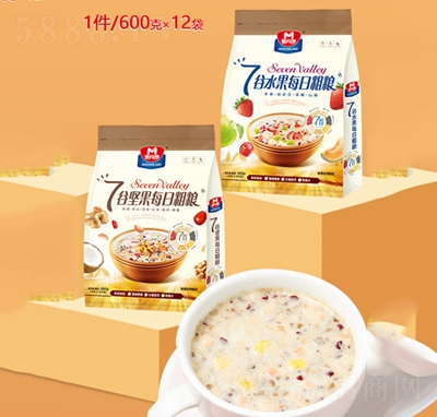 麥丹郎7谷堅果+水果每日粗糧720克營養(yǎng)沖飲品