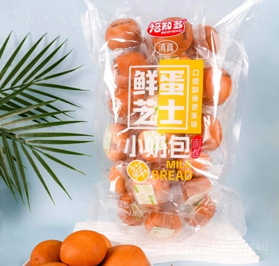 焙知多鮮蛋芝士小奶包面包318g