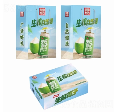 隱雪生榨椰汁飲料禮盒裝