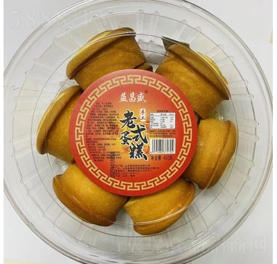 益昌盛零食紅棗核桃酥老式蛋糕