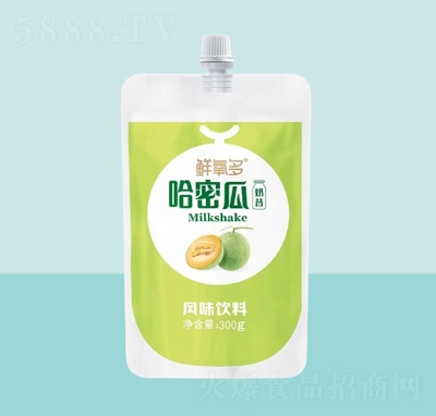 鮮氧多哈密瓜奶昔風(fēng)味飲料300g