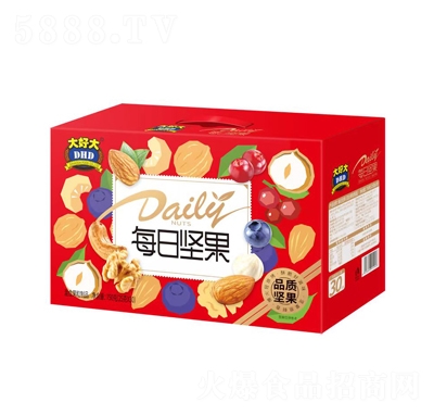 大好大每日堅果禮盒裝750克休閑零食