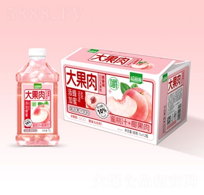 益和源蜜桃汁復(fù)合果汁飲料1LX12
