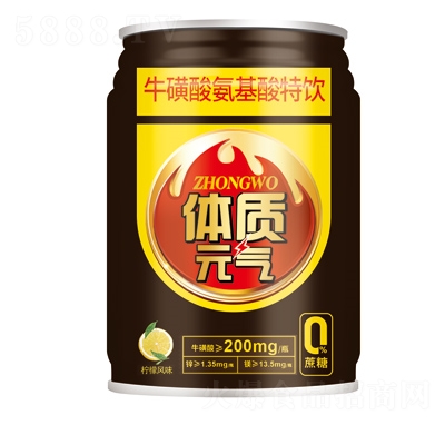 中沃250ml體質(zhì)元氣?；撬岚被崽仫嫏幟曙L味