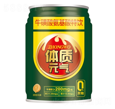 中沃250ml體質(zhì)元氣?；撬岚被崽仫嬏鸪蕊L味