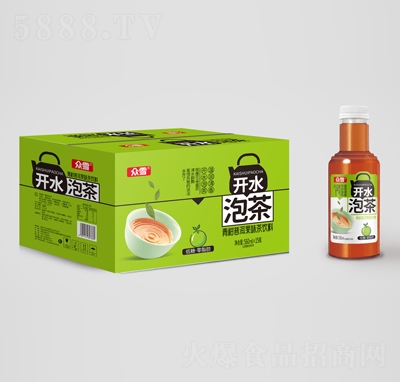 眾雪青柑普洱果味茶飲料560mlX15