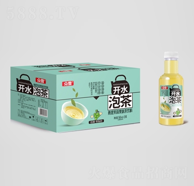 眾雪青提茉莉果味茶飲料560mlX15