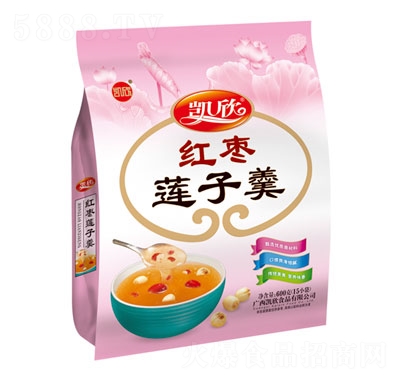 凱欣紅棗蓮子羹沖飲品沖調(diào)品